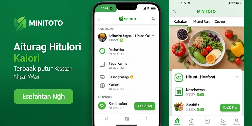 Antarmuka MINITOTO yang sederhana dan fungsional untuk Hitung Kalori.